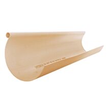 profil gouttière pvc 33 sable - 4 m - INTERPLAST