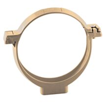 collier de fixation ø100 sable avec vis et écrou - INTERPLAST