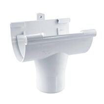 naissance centrale pvc 25 blanche à coller - INTERPLAST