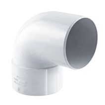 coude gouttière 87° mf pvc 80 blanc - INTERPLAST