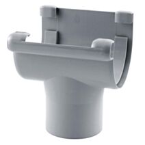 naissance centrale pvc 16 grise à coller - INTERPLAST