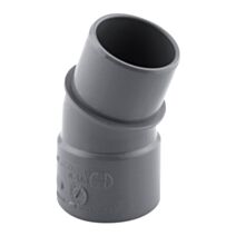 Coude pvc 20° mf ø 32 nfme - INTERPLAST