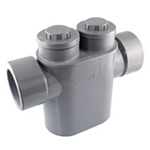 Siphon disconnecteur PVC évacuation Ø100-125 - INTERPLAST