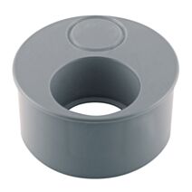 Tampon de réduction PVC évacuation double operculé Ø93x50/32 - INTERPLAST