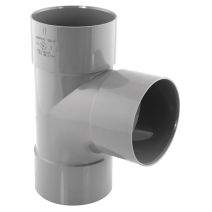 Culotte PVC F 87° Ø63 