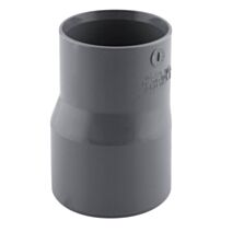 Réduction excentrée pvc mf 50x40 nfe-nfme - INTERPLAST