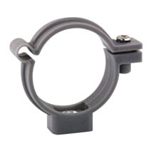 Collier de fixation charnière PVC évacuation Ø50 - INTERPLAST