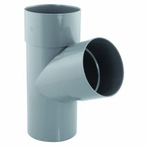 Culotte PVC évacuation 67° mâle/femelle Ø80