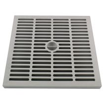Grille légère polypropylène 400x400 gris