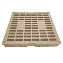 Grille pour regard 200x200mm sable - FITT