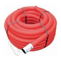 Gaine TPC rouge Ø40 50m