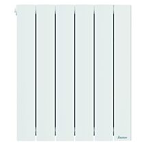 Radiateur inertie fluide Orosi 1000W horizontal blanc - SAUTER