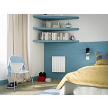 Radiateur inertie fluide Orosi 2000W horizontal blanc - SAUTER