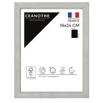 Cadre photo Perle 18x24cm Gris 