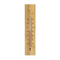 Thermomètre bois 30cm 
