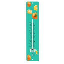 Thermomètre métal 30cm 