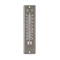 Thermomètre tôle peinte 20cm taupe - BLACKFOX