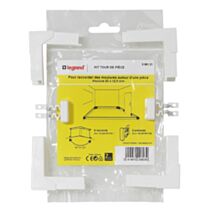 Kit tour de pièce pour moulure 20x12.5mm - LEGRAND