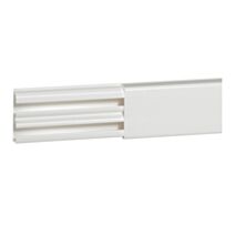 Moulure 32x12,5mm avec cloison blanc - LEGRAND