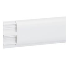 Plinthe 80x20mm avec cloison blanc - LEGRAND