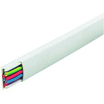 Cache fils 20x10mm - blanc - LEGRAND