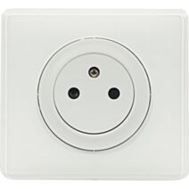 Prise de courant 16A 2 P+T Céliane blanc - LEGRAND