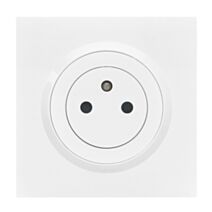 DOOXIE PRISE 2P+T BLANC COMPLET