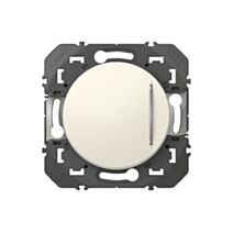 Poussoir à voyant lumineux Dooxie blanc LEGRAND