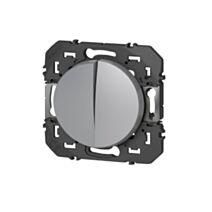 Double va et vient 10a alu comp  dooxie - LEGRAND