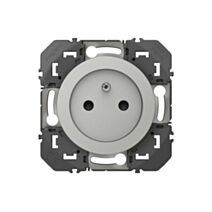 Prise 2P+T ba aluminium compose dooxie - LEGRAND