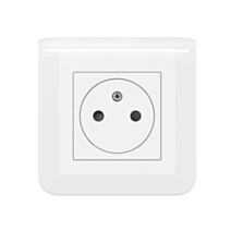 Prise de Courant Mosaic Surface avec Terre Complet Blanc