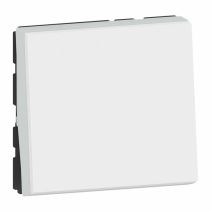 Interrupteur Mosaic Easy LED Composable 2 Modules Blanc