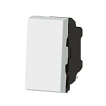 Poussoir Simple Mosaic Composable 1 Module Blanc