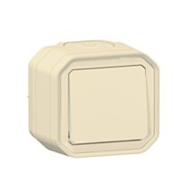 Interrupteur va-et-vient Plexo complet saillie sable 10A - LEGRAND