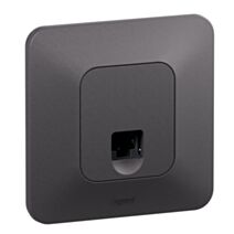 Prise RJ45 multimédia catégorie 6 FTP Neptune noir - LEGRAND