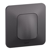 Sortie de câble avec plaque et griffes Neptune noir - LEGRAND