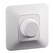 Interrupteur variateur rotatif Neptune 300W blanc - LEGRAND