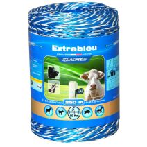 Fil clôture Extrableu 250m bobine
