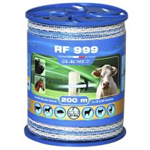 Fil clôture Ruban rf 999 - 200m bobine