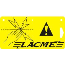 Plaque pour clôture électrique x 10