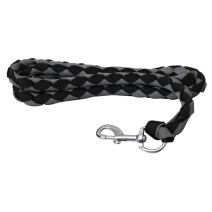 Longe Tressée 2 M Noir Gris