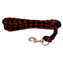 Longe Tressée 2 M Rouge Noir