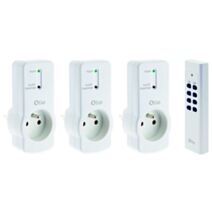 Pack 3 prises télécommandées - OTIO