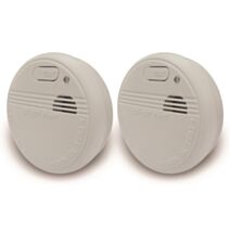 Détecteur de fumée optique : lot de 2 - OTIO