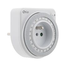 Programmateur mecanique blanc - otio - INOTECH