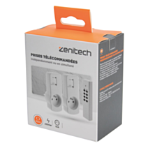 PACK 2 PRISES + TELECOMMANDE