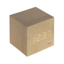 Thermomètre cube pin naturel