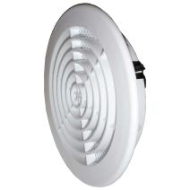 Grille concentrique en PVC avec moustiquaire - AUTOGYRE
