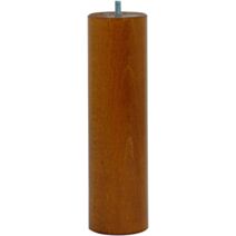 Pied de lit cylindrique merisier H.250 Ø68 mm - EVOLUDIS