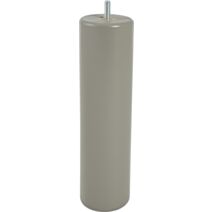 Pied de lit cylindrique bois taupe H.250 Ø68mm - BAR PLUS